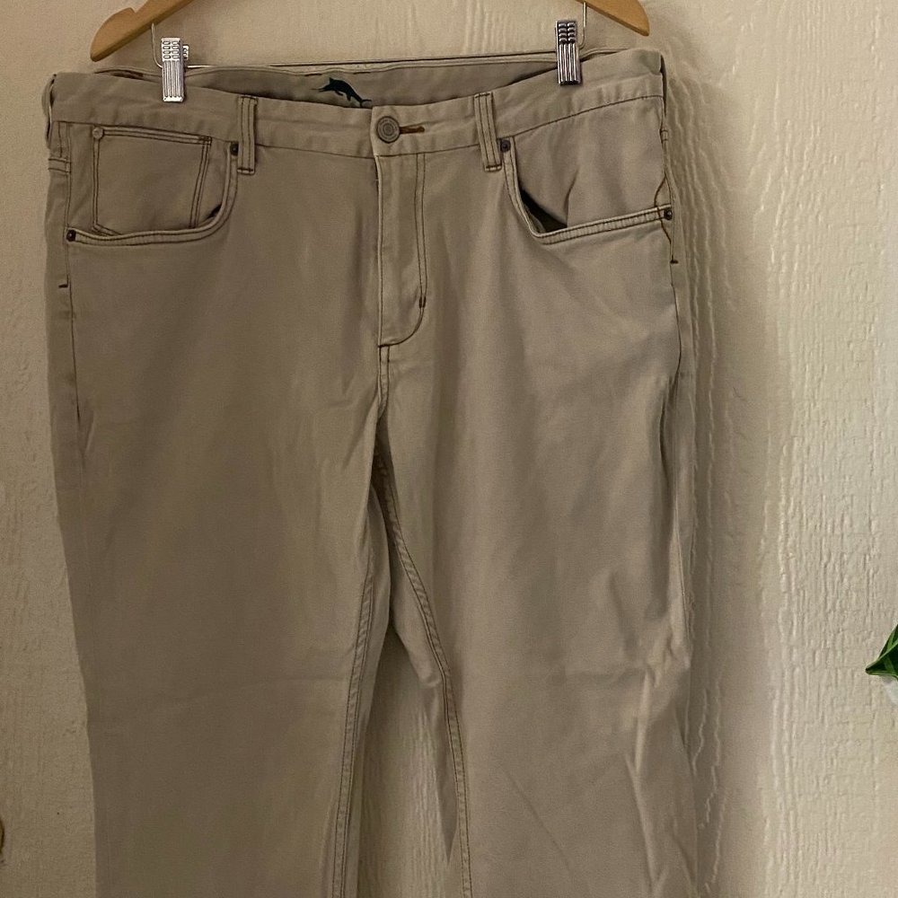Tommy Bahama Tan Jeans 38" waist 30" length 26" inseam